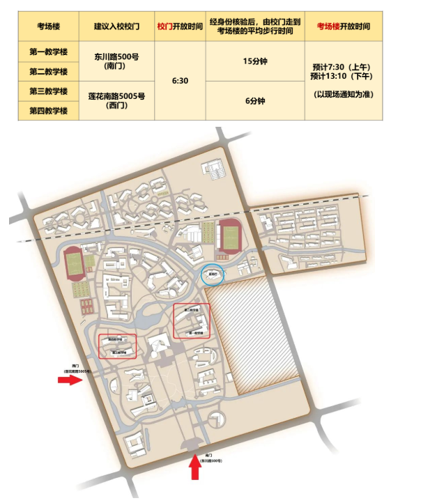 華東師范大學(xué)：2023年全國碩士研究生入學(xué)考試考前須知